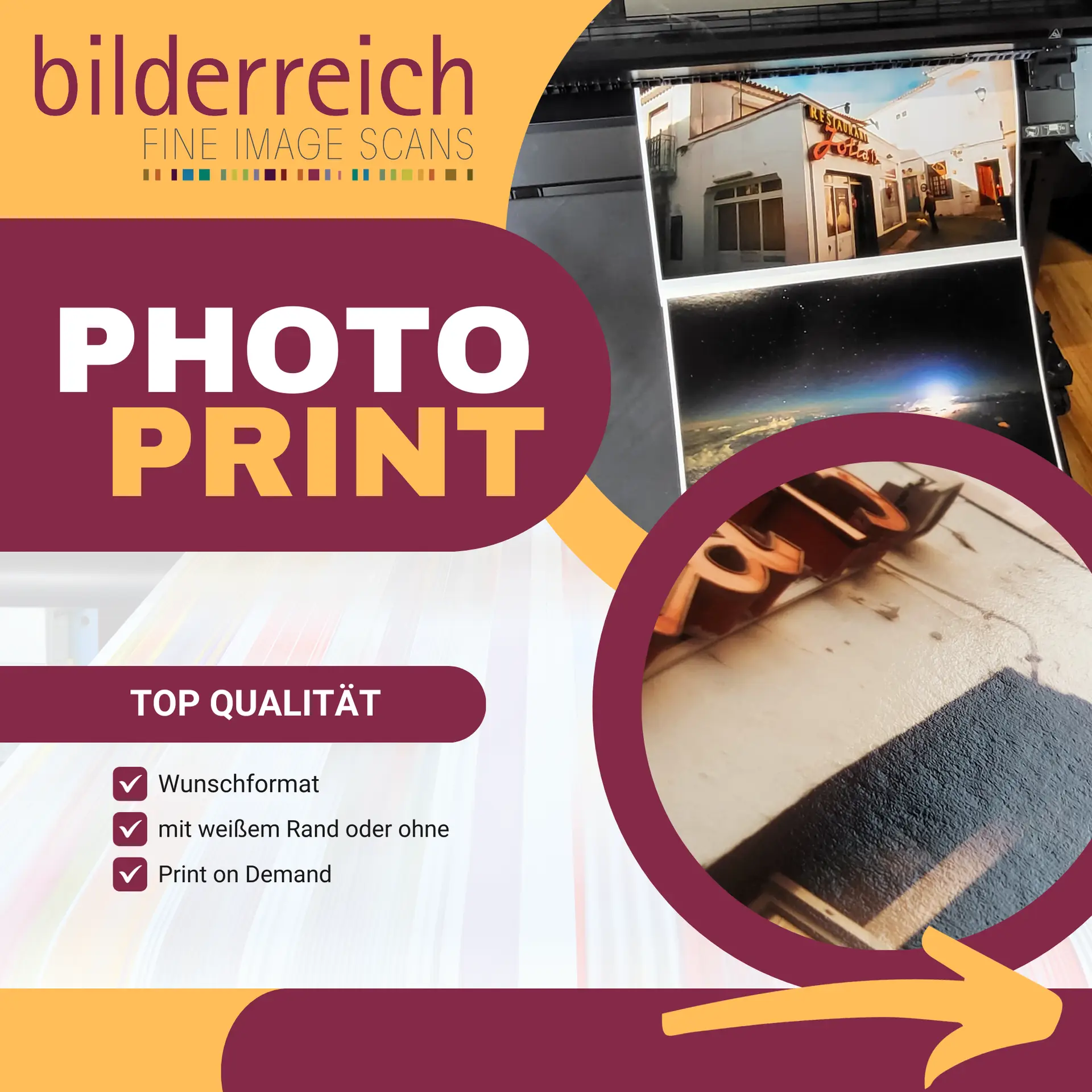 Fotodrucke - Ihr Foto auf exklusivem Papier