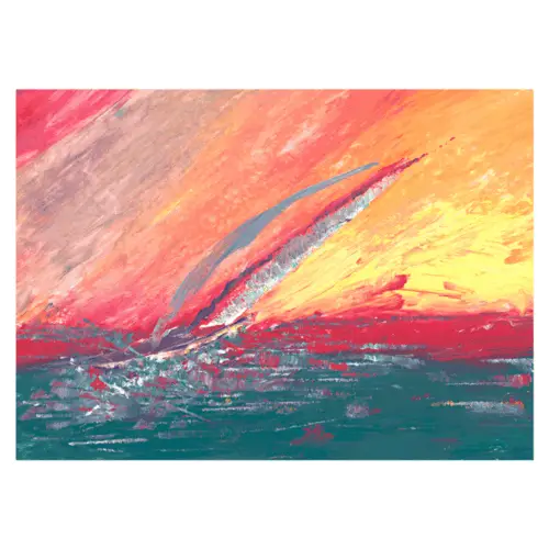 Ausschnitt - Fahrt aufgenommen – Rückenwind – Ich Sonnenkind